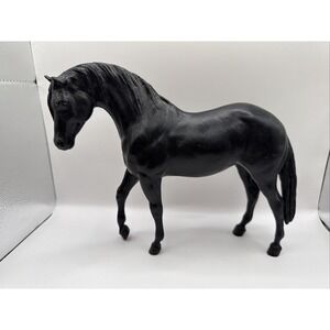 Vintage 1980s Breyer #64 Black Foundation Stallion Traditional Model Horse